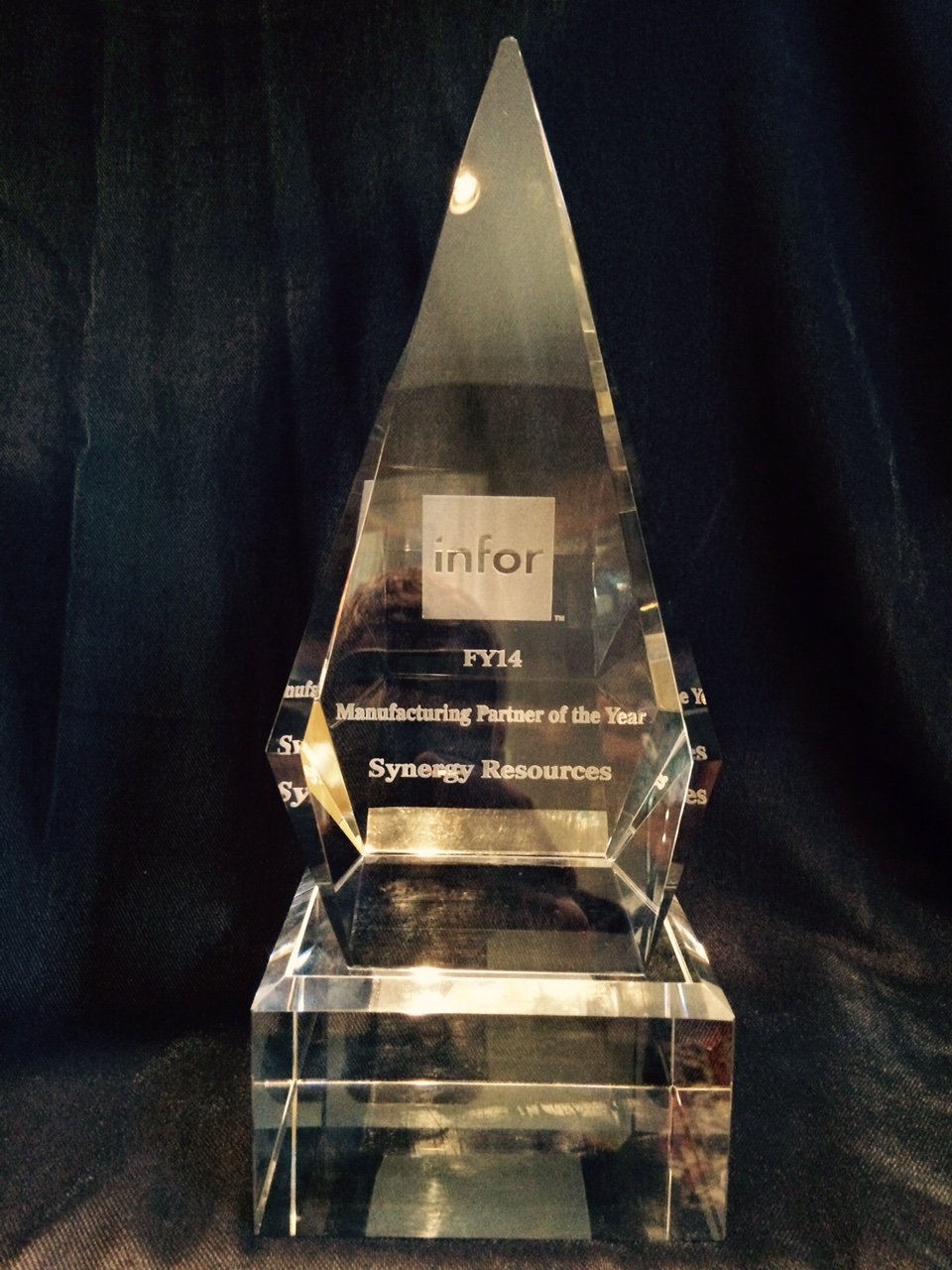 Synergy Awarded Infor Manufacturing Partner of the Year for FY 2014