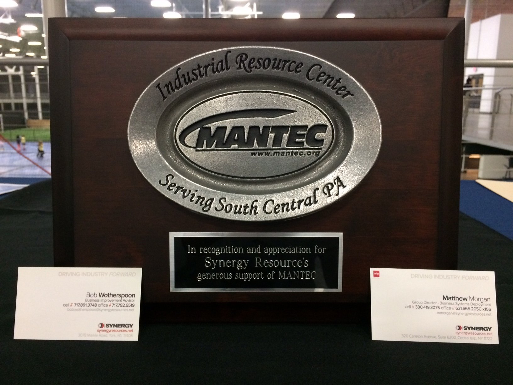 Showcasing VISUAL ERP at MANTEC Conference