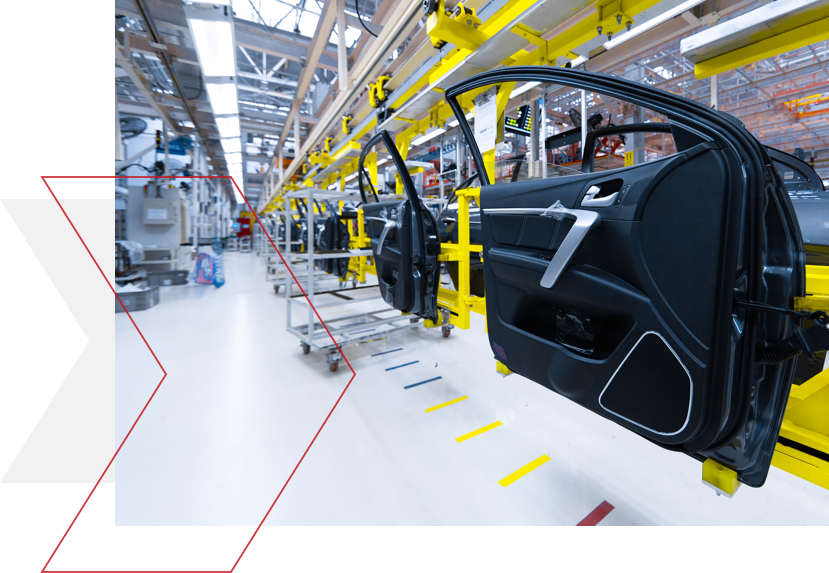 Automotive manufacturing industry <span>ERP products and solutions.</span>