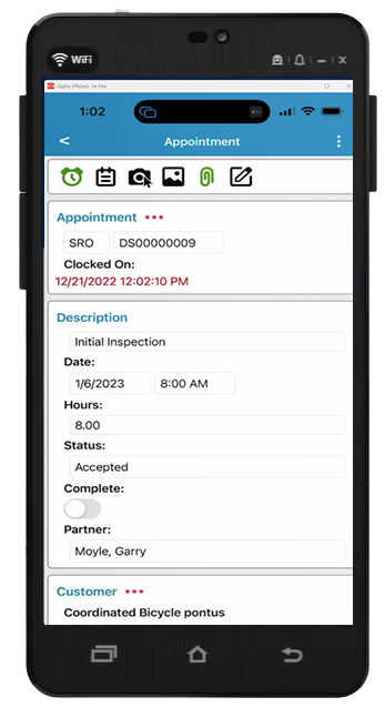 <span>Infor CloudSuite Field Service</span>
