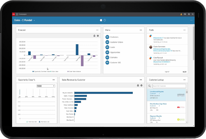 <span>Customizable</span> Role-Based Home Pages/Dashboards